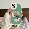 Мультяшная анимация P-PopeyeS Ретро Чехол для телефона Для IPhone 16 15 14 11 12 13 Pro Max Plus Задняя кожаная оболочка