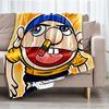 Jeffy Theme Printed Blanket - Perfect for Couch, Bed, Travel & Outdoor Use | Machine Washable, Cozy & Durable.