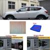 Для NISSAN Qashqai 2008-2015 углеродное волокно черный автомобиль окно дверь колонна BC стойка крышка отделка зеркальный эффект ПК