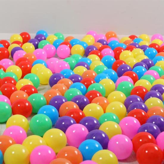 100Pcs Ocean Ball Pit Balls for Toddlers Thicken Crush Proof BPA Free Summer