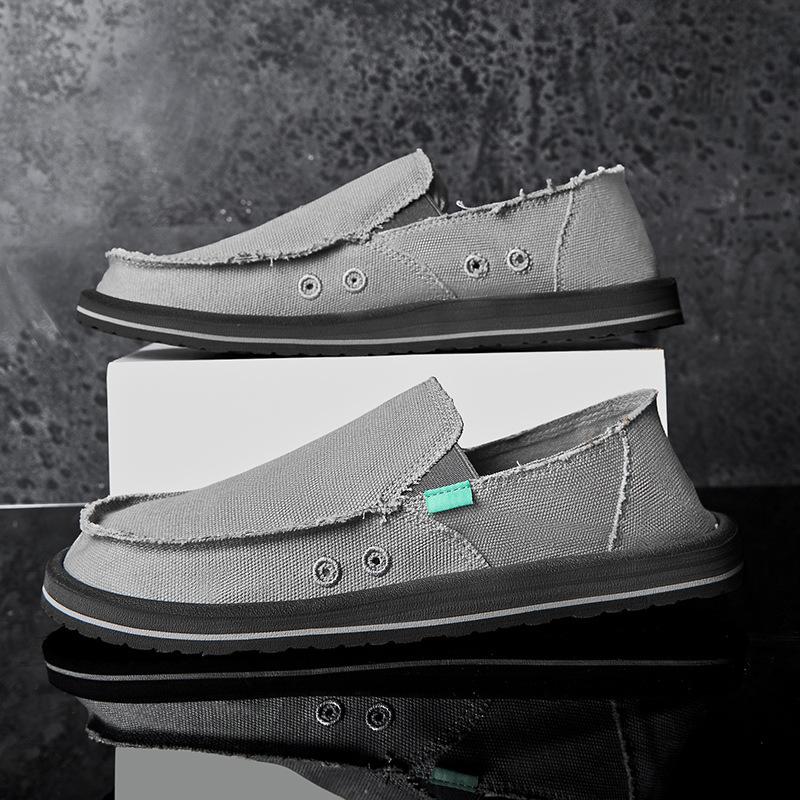 Высококачественная мужская обувь, Дышащие парусиновые туфли, Легкая обувь ручной работы на мягкой подошве, Летняя повседневная обувь Zapatos Casuales