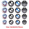 DJSA5 4Pcs ABS Wheel Center Cap Badge 56 60 65 70mm For BMW M Power M2 M3 M4 M5 M6 M Competition  Glossy Black Silver Tuning Accessory