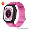 Нейлоновый спортивный ремешок для Apple Watch Ultra3 49 мм 46 мм 45 мм 44 мм 41 мм 42 мм, браслет для iWatch 38 40 мм 11 10 9 8 7 6 5 4 SE, плетеный