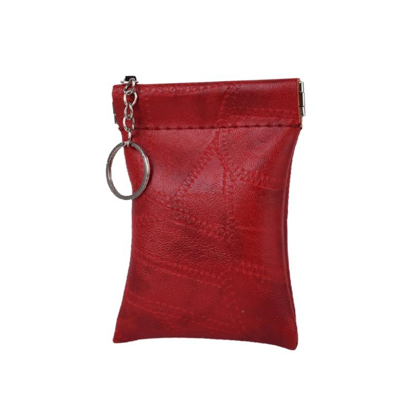 Кожаный брелок для ключей мужской женский держатель для ключей органайзер чехол коровья спилок сумка для ключей от машины кошелек ключница маленький кошелек мини-кошелек