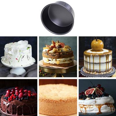 7-дюймовая антипригарная форма, круглая форма для выпечки торта, оловянный противень, формы для торта, формы для выпечки