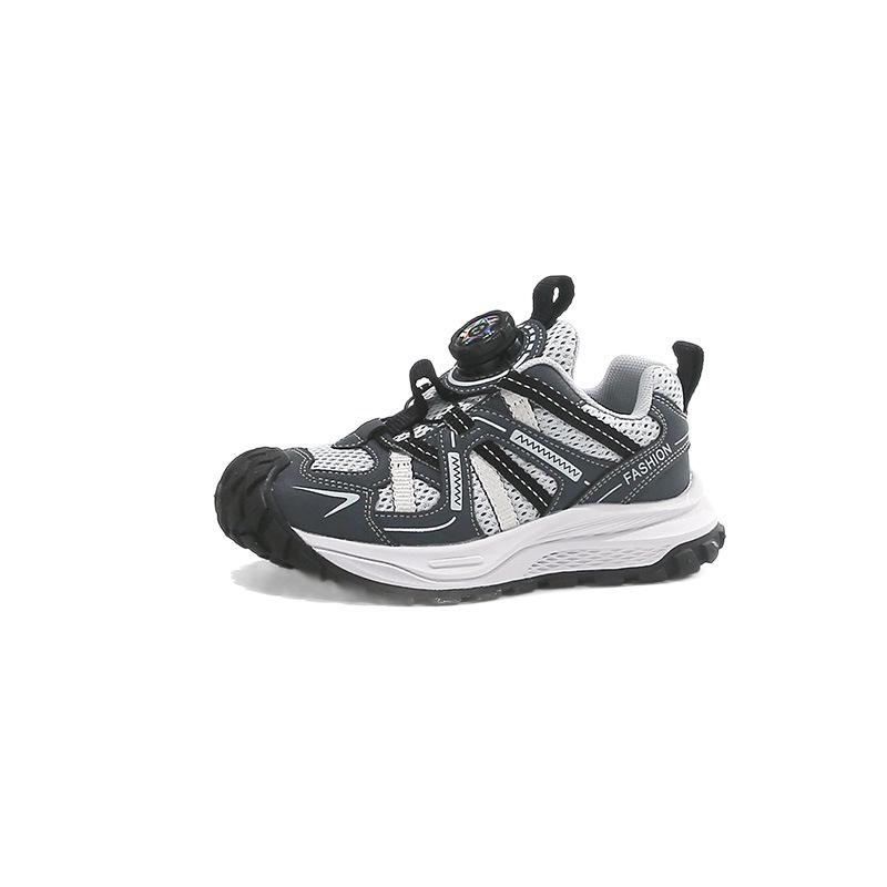 Boys' shoes2026Autumn new children's sports shoes, mesh upper, soft sole, non-slip, lightweight casual shoes for students to wear while running