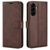 For Samsung Galaxy A57 5G Stand Case Anti-Scratch Calf Texture Leather Phone Cover