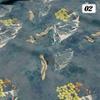 100x150 см Зашитая хлопково-льняная ткань Ретро Китайский стиль Ткань с принтом журавлей Для DIY Рукоделия Шитья Платья Hanfu Пижамы