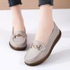 Women Moccasins Penny Loafers Casual White Nurse Footwear Peas Soft Flats Summer Driving Walking Shoes for Women