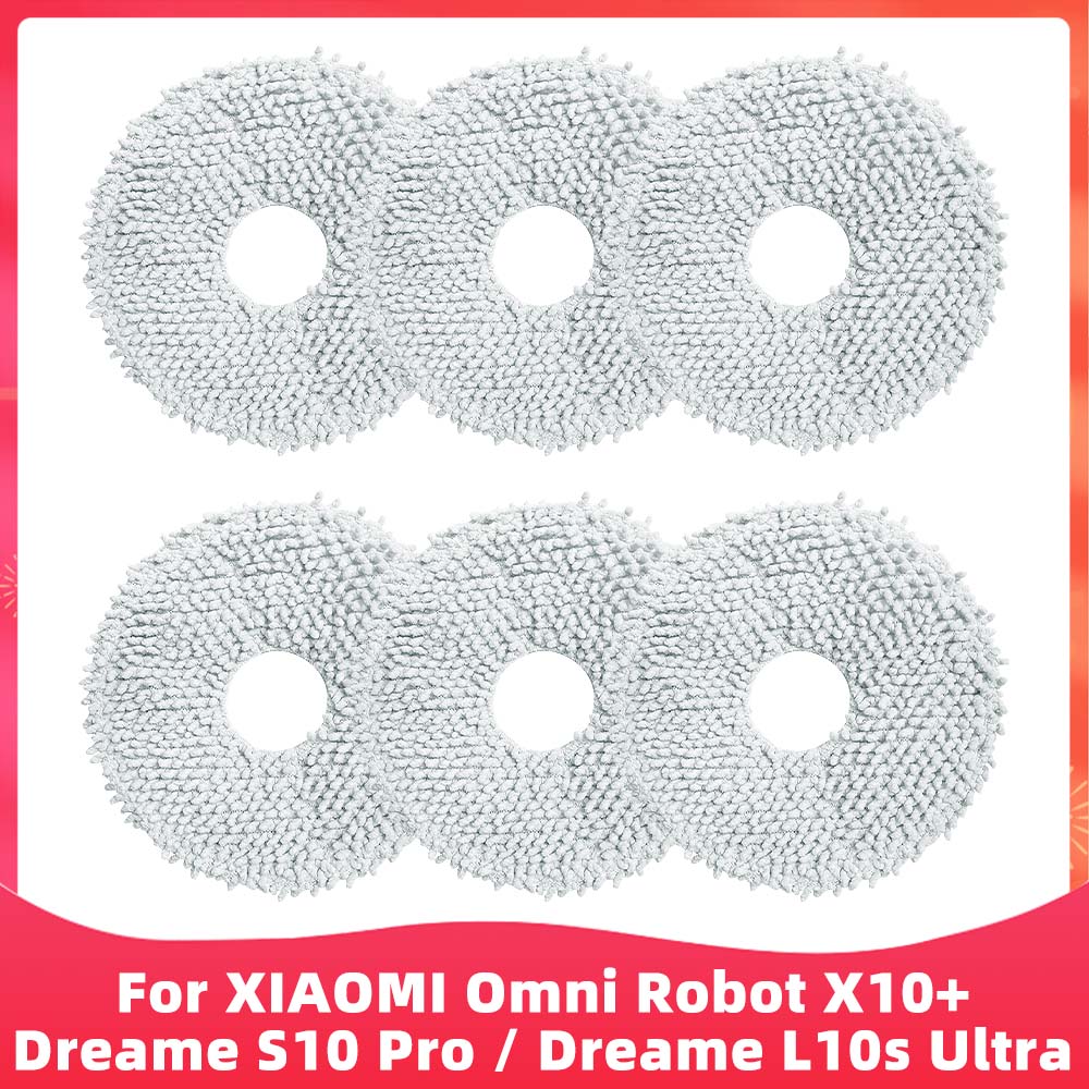 Подходит для ( Xiaomi Mijia Omni Robot X10+ / Dreame S10 Pro / Dreame L10s Ultra SE ) Щетка Фильтр Швабра Пылесборник Аксессуар