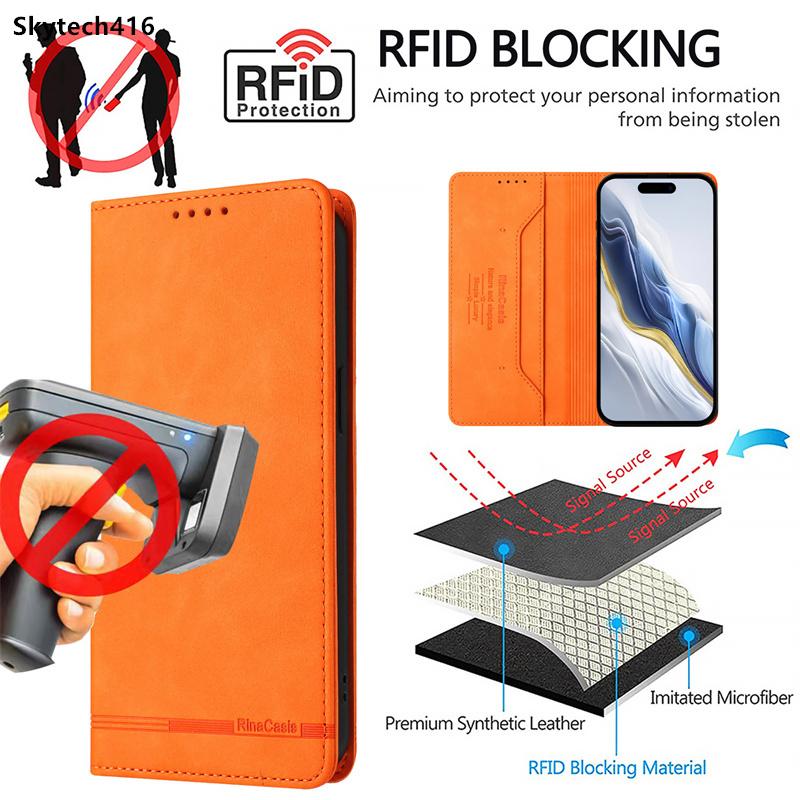Кожаный чехол-книжка для OPPO A3 A3X A5 A5i A53S A54 A54S A55 A55S A74 A94 Pro 4G 5G Чехол-кошелек с держателем для карт Защитная противоударная крышка
