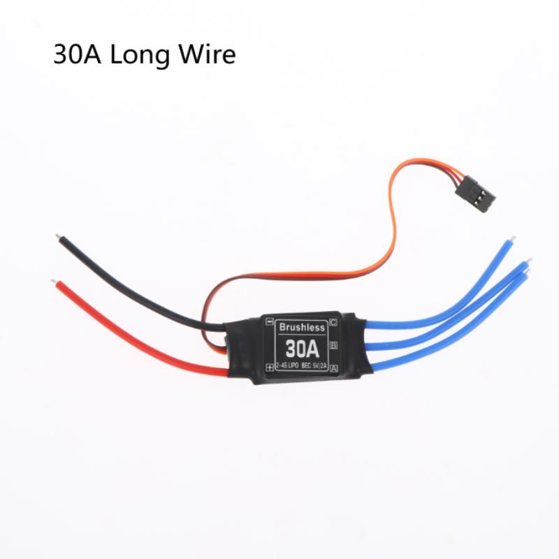 30A Бесколлекторный электронный регулятор скорости с 5V 3A Ubec Xt60 Esc Бесколлекторный двигатель для RC FPV вертолета Мини квадрокоптера Дрона