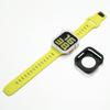 Встроенный ремешок для Apple Watch с интегрированным чехлом Силиконовая лента 10 9 8 7 Se2 Se (Тип)