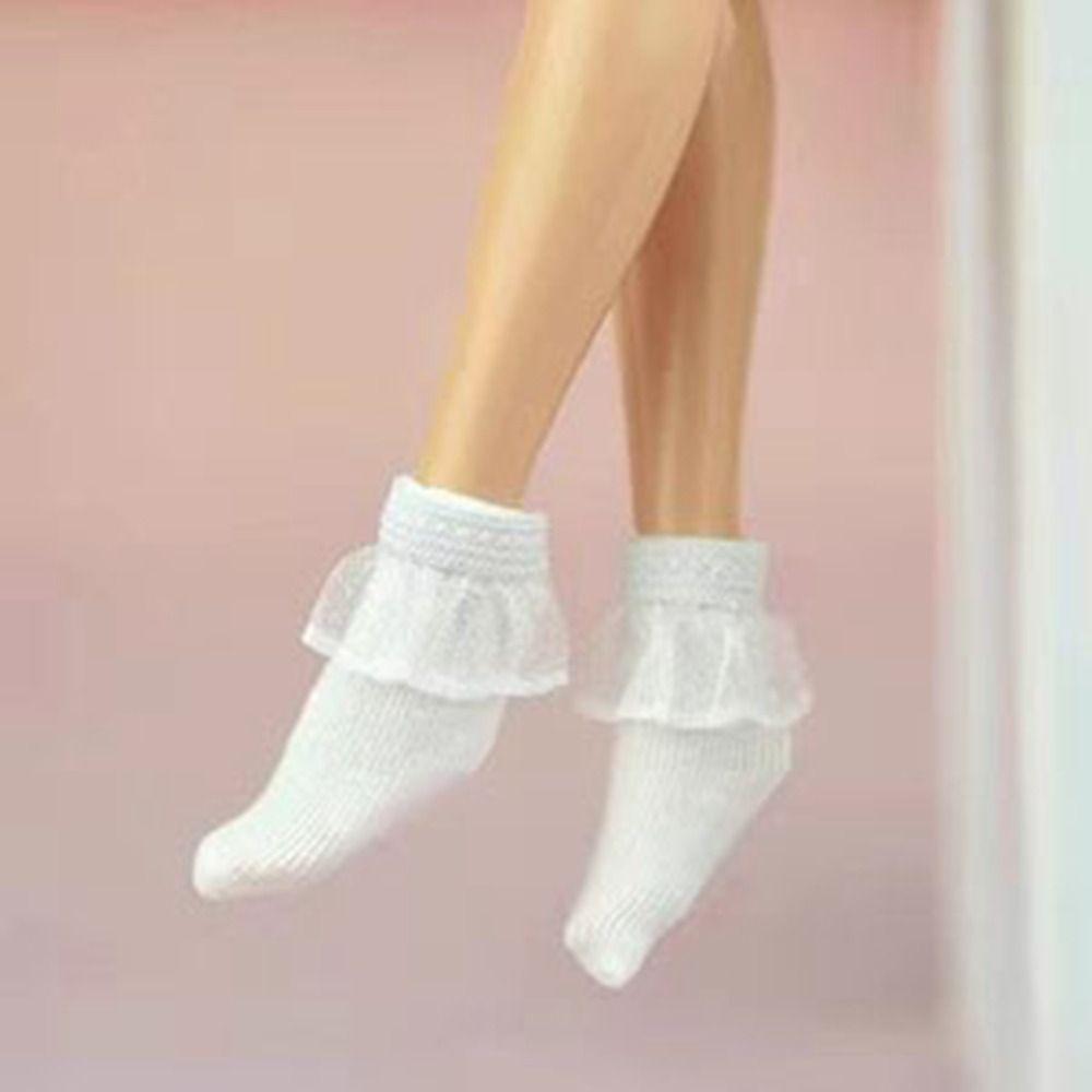 Fashion Long Doll Socks Handmade Short Socks New DIY Toys 1/6 BJD Doll