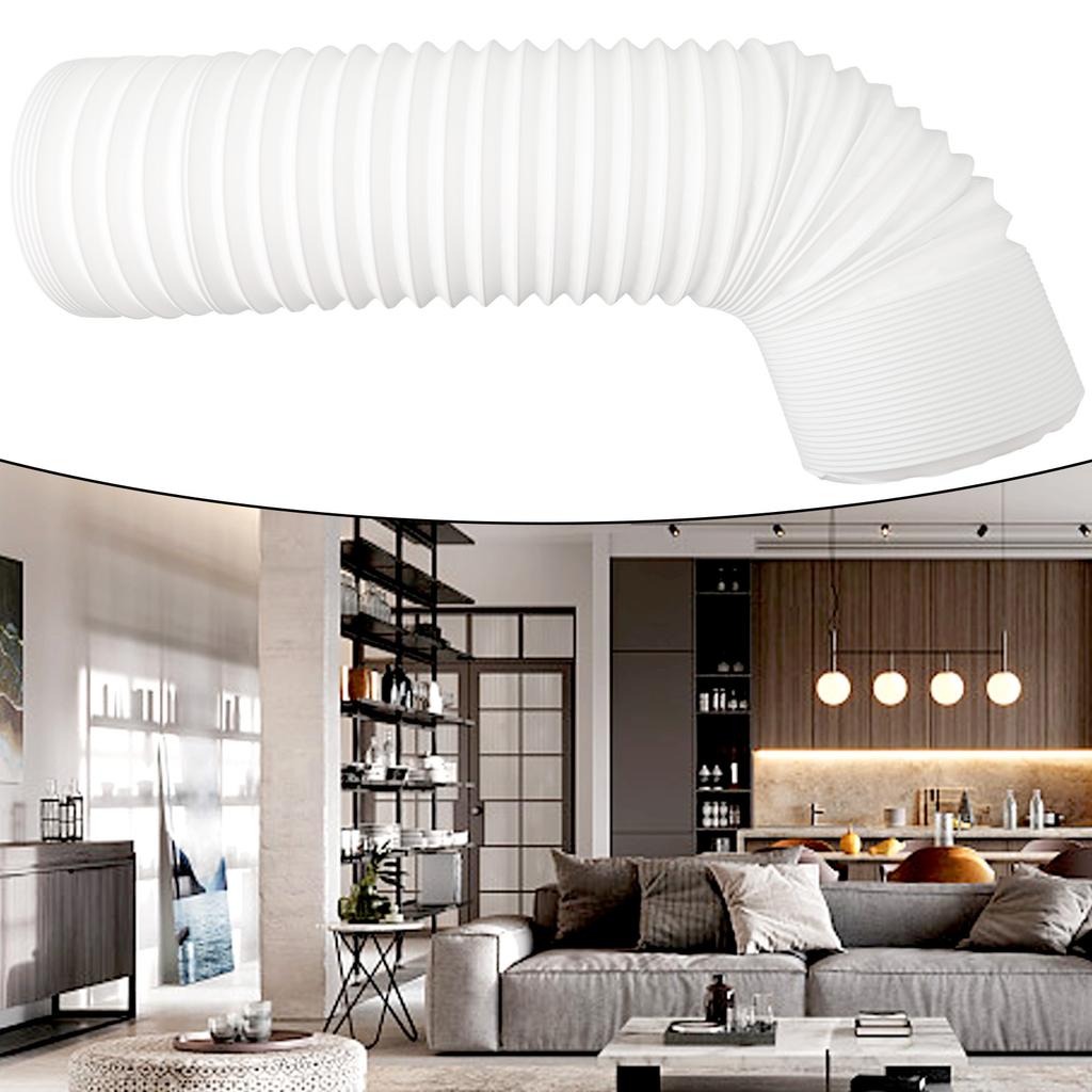 130/150 мм Гибкий Выпускной Патрубок для Кондиционера Вентиляционный Шланг Воздуховод Выходной Патрубок Соединитель Кондиционера Удлинительный Выпускной Шланг