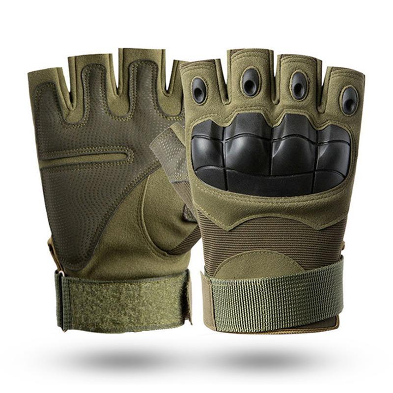 Half Finger Tactical Gloves Outdoor Men's Military Gloves Hiking Motorcycle Cycling Sports Glove Shooting Hunting Airsoft Gloves