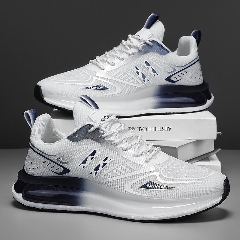 Новая мужская обувь летняя дышащая сетка удобная спортивная обувь молодежная сверхлегкая нескользящая износостойкая повседневная обувь для бега