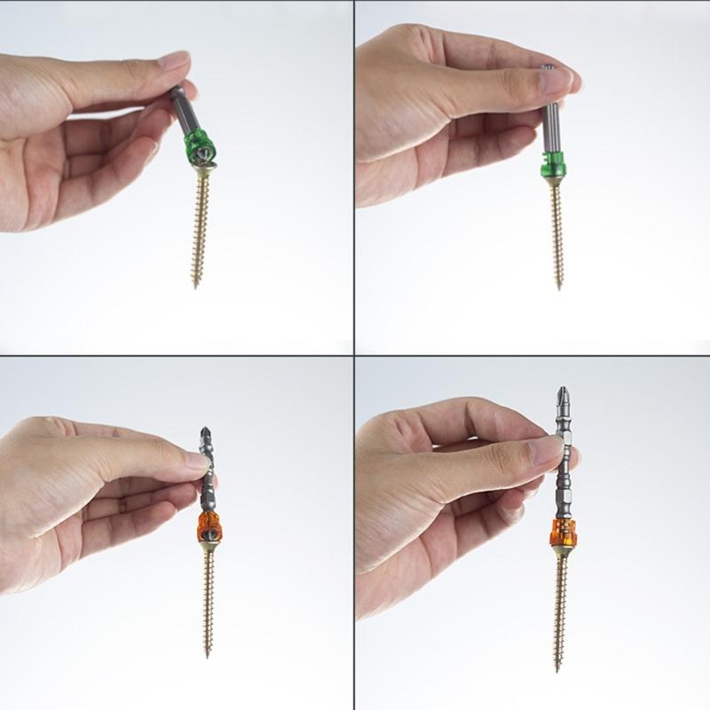 5 шт./10 шт. Магнитная отвертка с двойной головкой, сверло, насадка для электродрели, биты для отвертки
