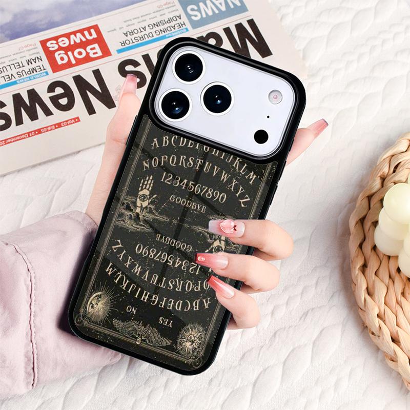 Ouija Board Phone Case For IPhone 17 16e 15 14 13 12 11 Pro Max Air Mini Soft Protective Cover