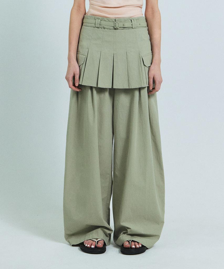 Grove Manon Layered Skirt (Beige)