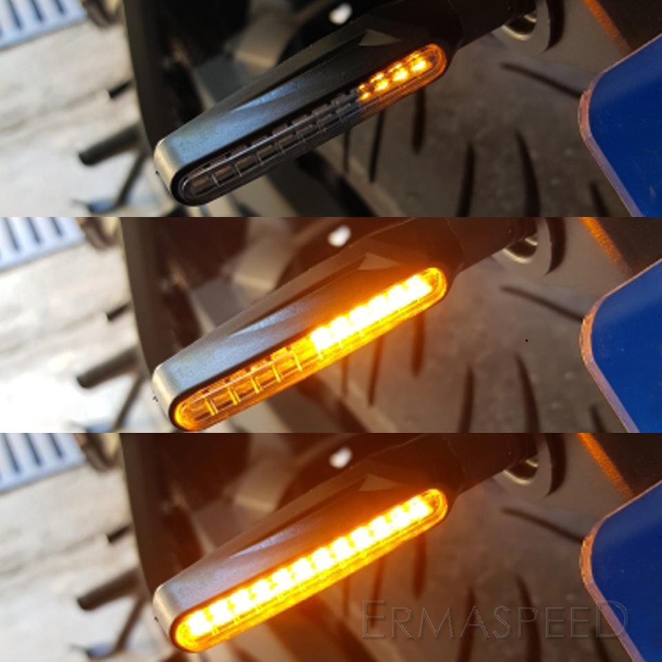 2/4 шт. плавный мотоциклетный светодиодный указатель поворота, индикаторы для мотоцикла, 12 В, мигающие огни, электронный велосипед, мотоцикл, скутер, хвост