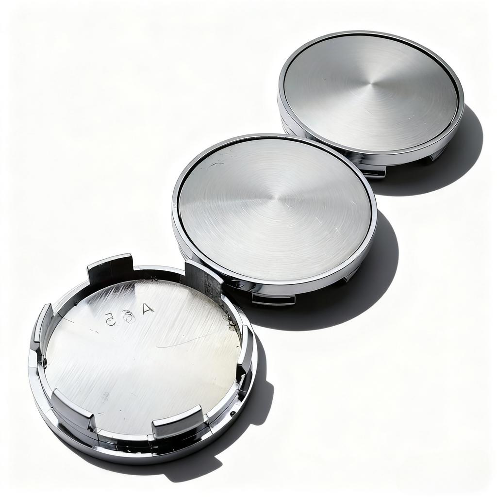 4pcs No Logo Emblem Car Wheel Center Caps 65MM 59MM Rim Hubcaps Cover With No Logo Badge Wheels Hub Cap Replace Car Accessories