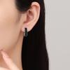 Модные и персонализированные новые U-образные серьги-вкладыши из циркония, модные женские серьги высокого класса для девочек