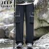 JEEP SPIRIT Men's Straight Leg Cargo Pants