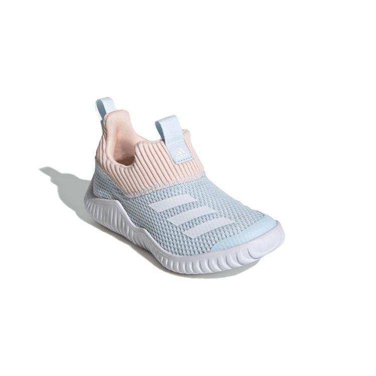 adidas Rapidazen 2 C Удобные кроссовки для бега средней высоты для детей Сине-розовые Дети возрастом от 3 до 7 лет FV2619
