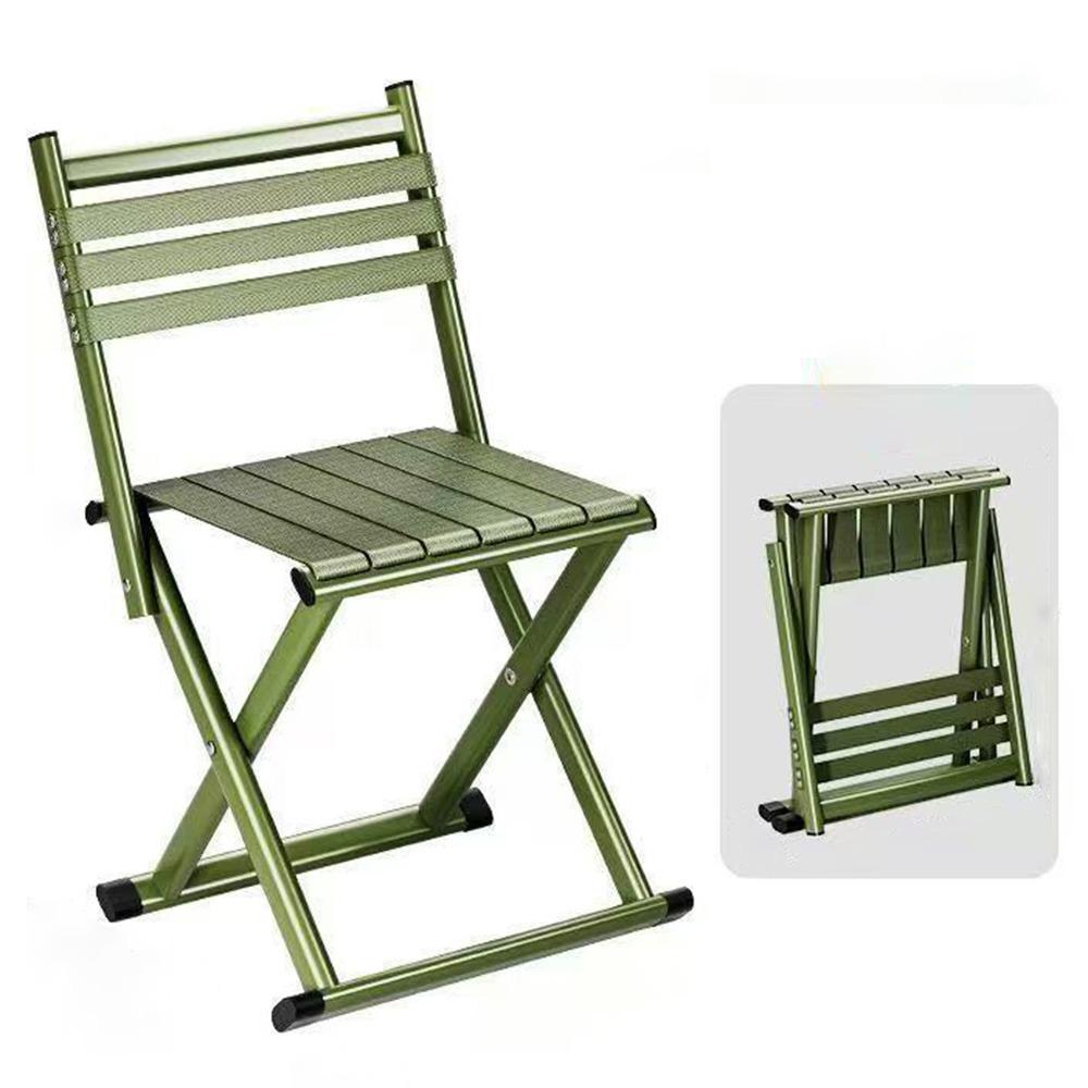 Strong Load-bearing Camping Stool Wear-resistant Patio Seat Portable Folding Chairs Riding