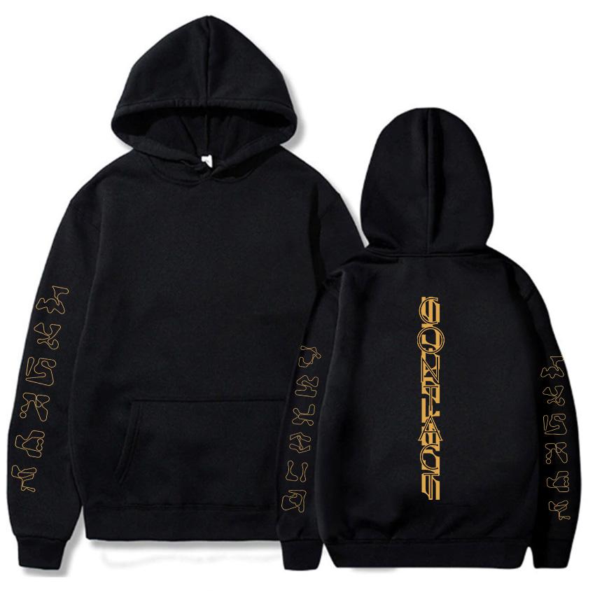 SUB FOCUS Contact Album Graphic Hoodies Long Sleeve Fleece Hooded Sweatshirts Casual Unisex Clothing