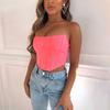 Women's Fashion Sexy Backless Sleeveless Off Shoulder Tops Corset Vest
