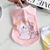 Small Dogs Dog T-Shirts Sleeveless Cat Puppy Clothes Cute Pet Vest