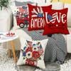 New Independence Day Holiday Atmosphere Pillowcase Sofa Bedroom Linen Home Bedside Decoration Pillowcase