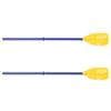 ABS Plastic Rowing Oars Two Person Boat Paddle for Rubber Canoes Lifeboats Leisure Using