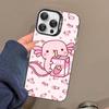Мультяшный аксолотль Милый чехол для телефона для iPhone 17 16 15 14 13 Pro 12 11 Pro Max PLUS Цветная задняя крышка