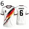 2026 New German National Design Fan Football Jersey, Sports Quick Drying Casual Match Training Unisex Top T-shirt
