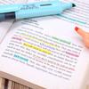 TWOHANDS Highlighter Pen, Light Color, Large Capacity, for Extra Long Marks