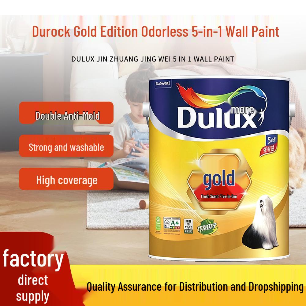 Dulux Золотой Стандарт 5-в-1 Без запаха Краска для внутренних стен