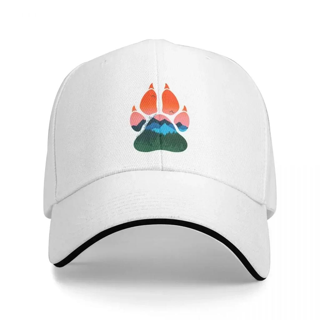 Mama Werewolf Paw Baseball Cap Hat Luxury Brand Anime Womens Beach Unisexs
