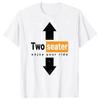 Graphic Cotton Streetwear Short Sleeve Gifts Summer Two-Seater T-shirt Two Seater Funny Adult Humor Dad Joke T Shirts