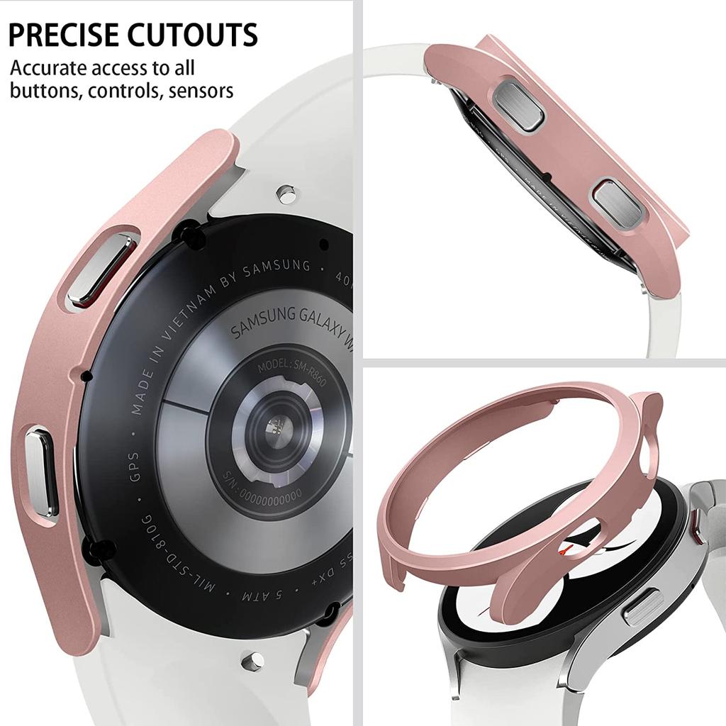 Чехол для Samsung Galaxy watch 4 Case 40мм 44мм аксессуары PC всесторонний Бампер Защита Galaxy watch 4 classic 46мм 42мм Case