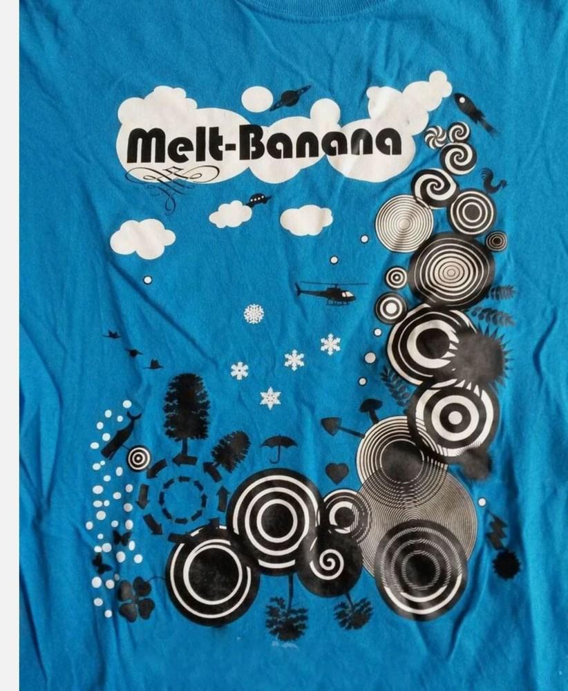 Melt Banana band Short Sleeve Cotton All Size S to 5XL Shirt Unisex T-Shirt