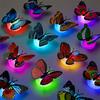 3D Double-layer Butterfly Wall Decal Butterfly Luminous Small Night Light LED Luminous Bedroom Light Festival Scene Layout