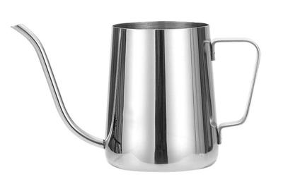 Кофейник FAROL с узким горлышком, нержавеющая сталь, серебристый, коммерческое использование (Серебро, 350мл)