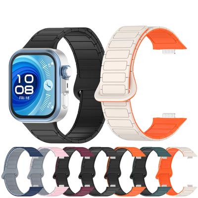 Магнитный ремешок для Huawei Watch Fit 3 4 pro Аксессуары для ремешка Силиконовый сменный ремень Браслет Huawei watch fit3 4 Ремешок