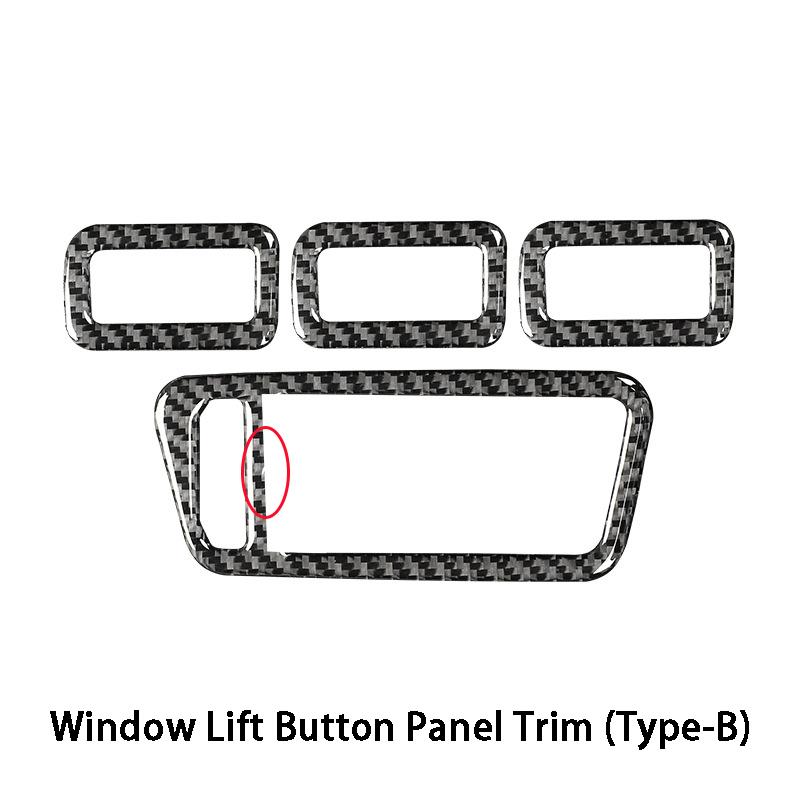 Углеродное волокно, центр управления, воздуховыпускное отверстие, внутренняя отделка, наклейка, украшение, стильные аксессуары для автомобиля Volkswagen Golf 7