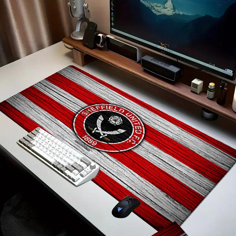 Sheffield Team Crest Mouse pad Office Desk Mat, Gaming Mouse Pad Mousepad, keyboard pad,Heavy-Duty Non-Slip Rubber Backing, Gift