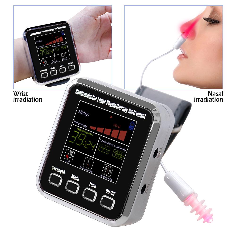 Upgraded 7-Hole Semiconductor Nanowave Wrist Laser Instrument - English Version