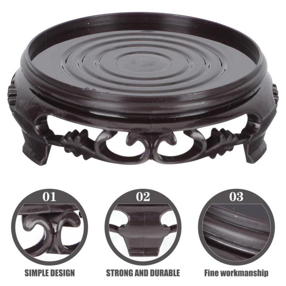 Round Flowerpot Base Thickened Flowerpot Mat Creative Flowerpot Tray  Patio